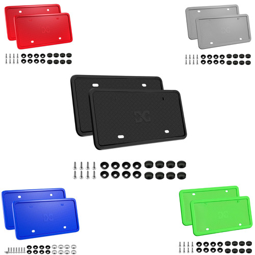Pack silicone license plate - pack,