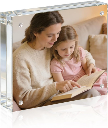 Acrylic frame 8x8 picture - acrylic,