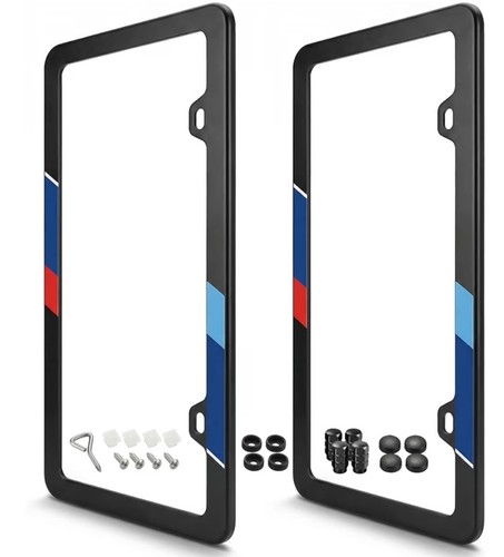 Slim black license - black, frame