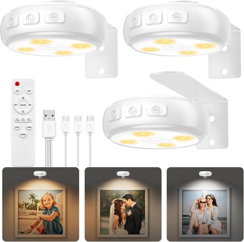 3pack led picture lights for - led,