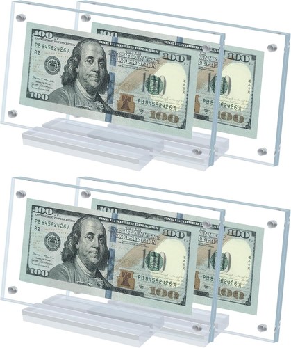 4pack acrylic dollar bill - 4pack,